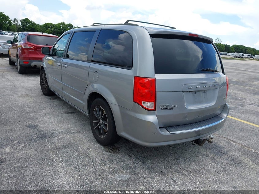 Vin: 2c4rdgeg6hr766293, lot: 46056508, dodge grand caravan gt 20173