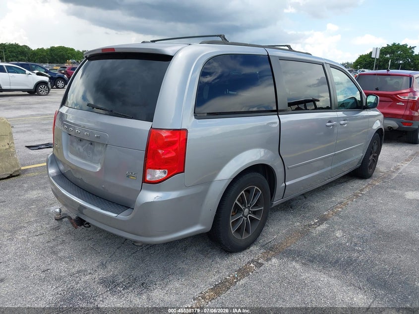 Vin: 2c4rdgeg6hr766293, lot: 46056508, dodge grand caravan gt 20174