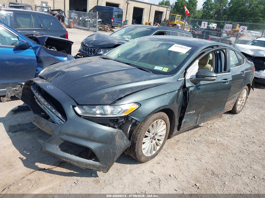 2015 Ford Fusion Hybrid Se 3FA6P0LU8FR158671 photo 1
