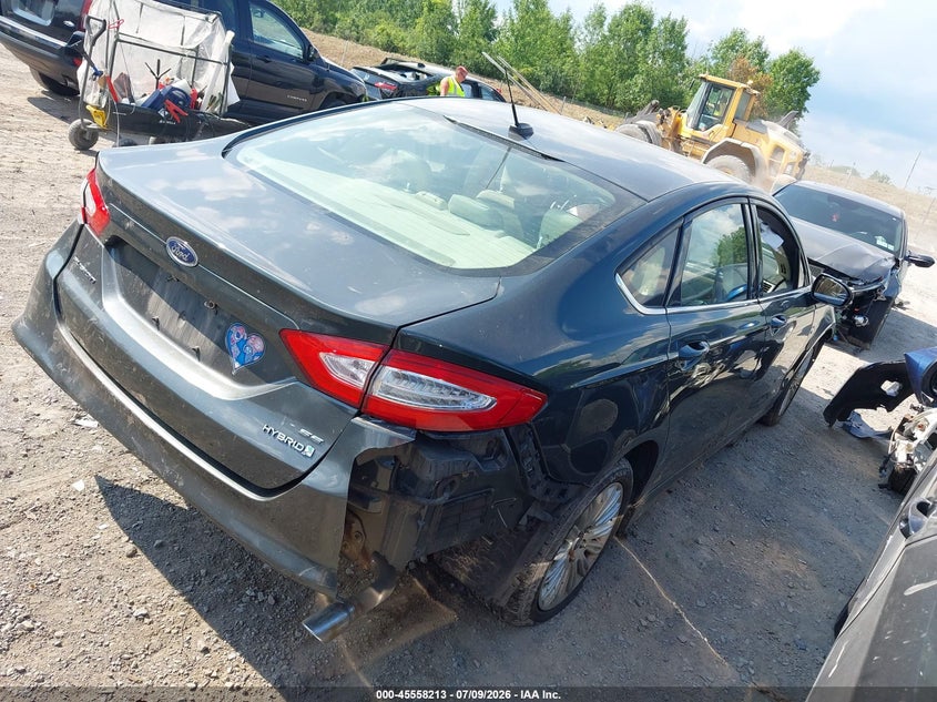 2015 FORD FUSION HYBRID auction photo 4