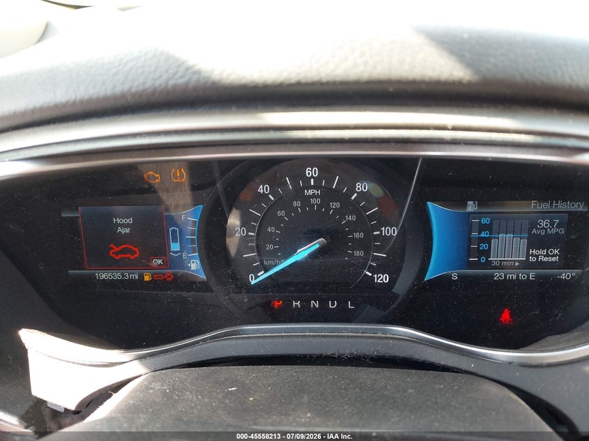 2015 FORD FUSION HYBRID auction photo 7