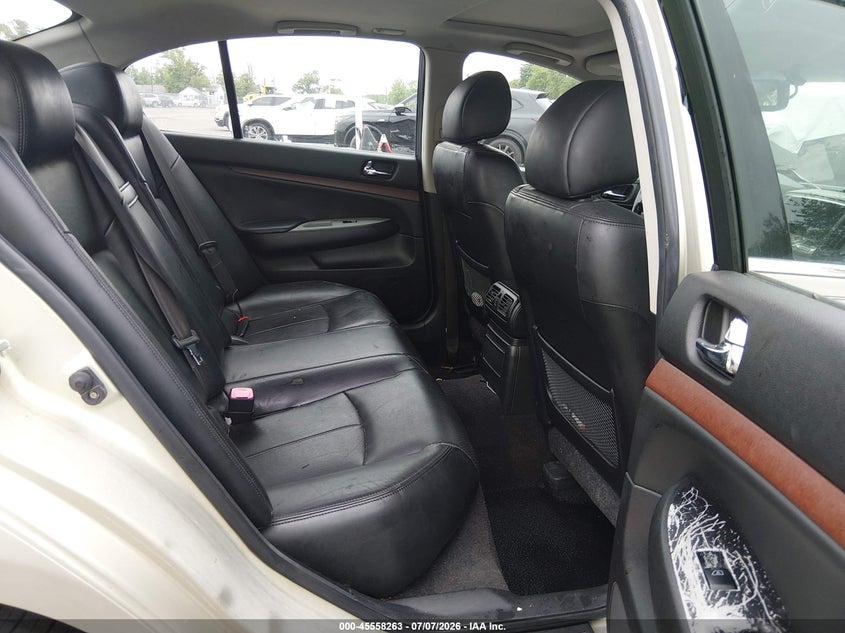2007 Infiniti G35X VIN: JNKBV61FX7M823536 Lot: 45558263
