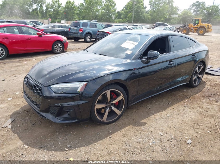 Vin: waufacf57pa051928, lot: 46056599, audi a5 sportback premium plus 45 tfsi s line quattro s tronic 20232