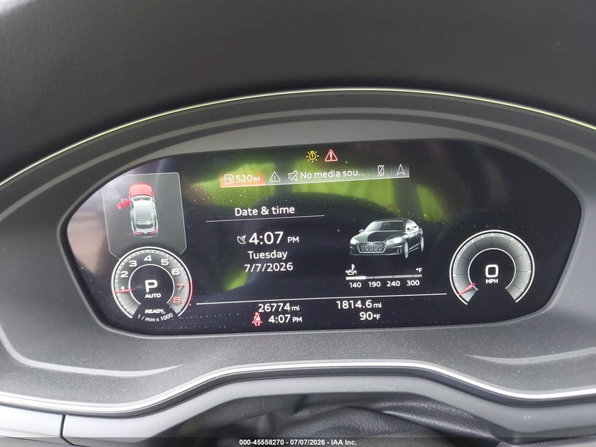 2023 Audi A5 Sportback Premium Plus 45 Tfsi S Line Quattro S Tronic VIN: WAUFACF57PA051928 Lot: 45558270