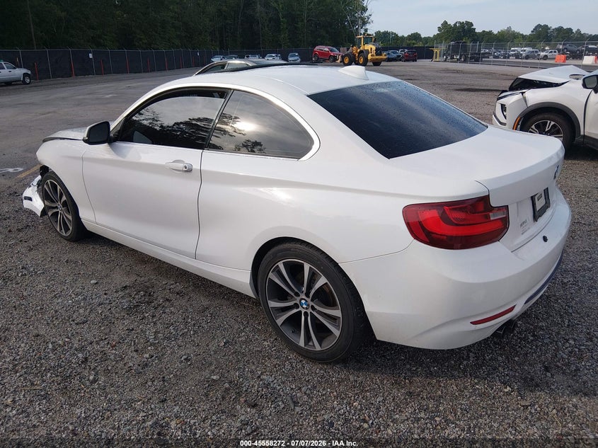Vin: wba1f9c54gv545868, lot: 46056601, bmw 228i 20163