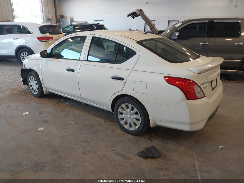 Vin: 3n1cn7ap4jl841801, lot: 46056602, nissan versa 1.6 s+ 20183