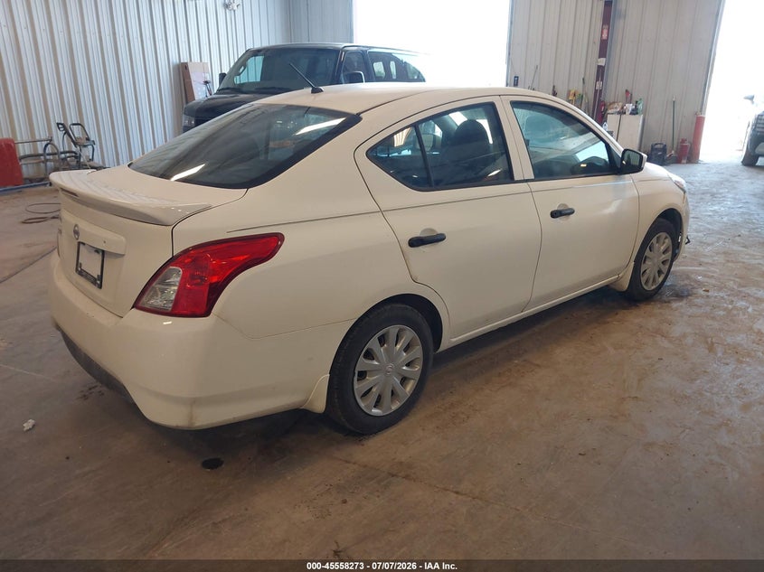 Vin: 3n1cn7ap4jl841801, lot: 46056602, nissan versa 1.6 s+ 20184