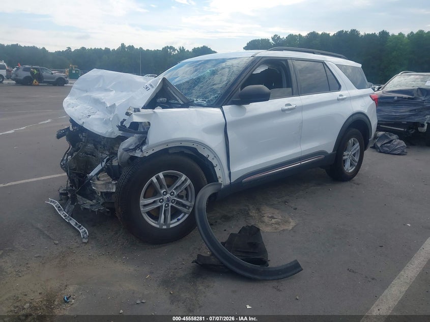 Vin: 1fmsk7dh3pgc01593, lot: 46056610, ford explorer xlt 20232