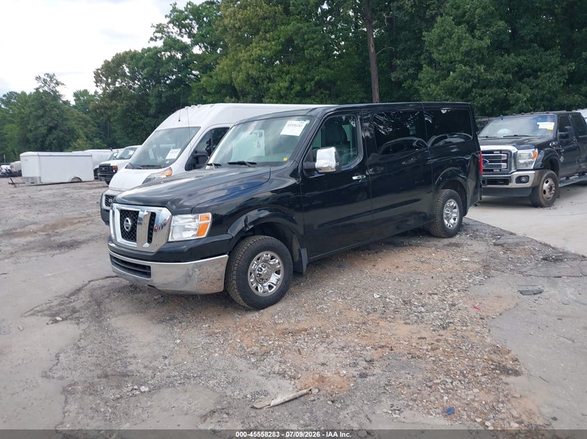 Vin: 5bzbf0aa8hn850035, lot: 46056612, nissan nv passenger nv3500 hd sv v6 20172