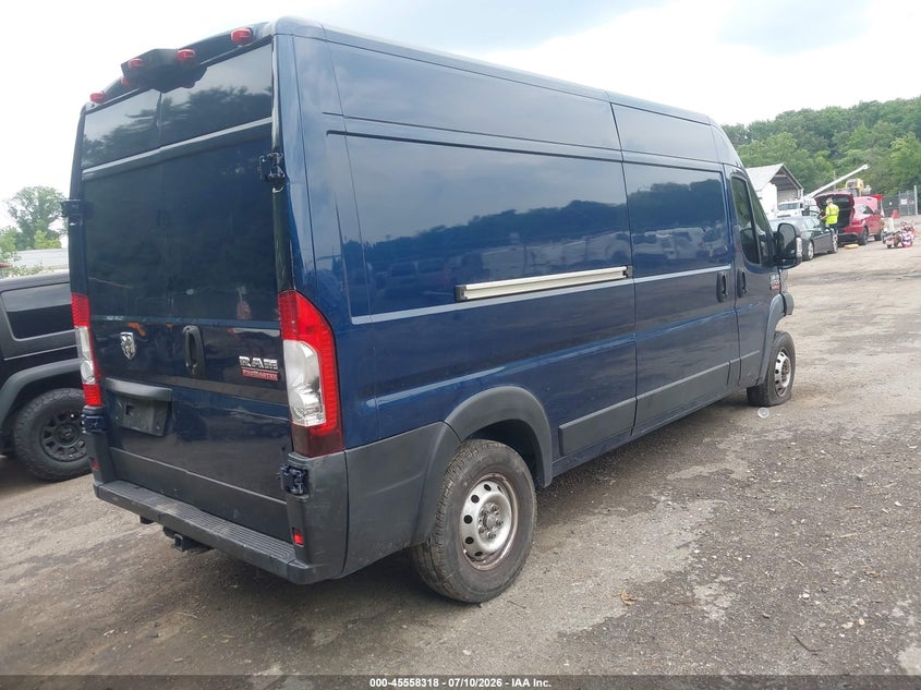 Vin: 3c6trvdg4le127828, lot: 46056647, ram promaster 2500 high roof 159 wb 20204