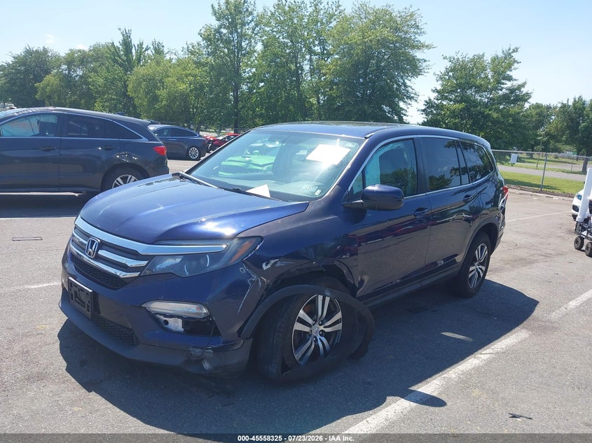 Vin: 5fnyf6h50gb098186, lot: 46056654, honda pilot ex-l 20162