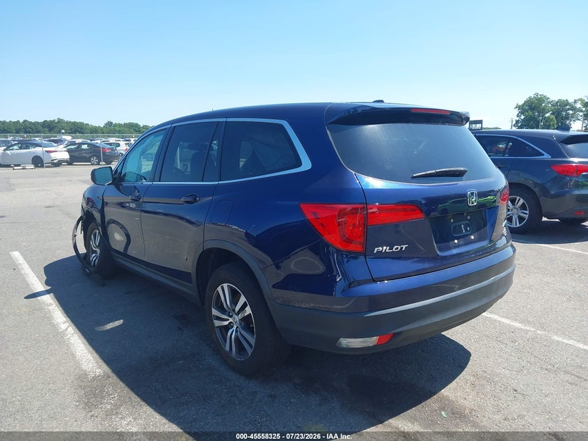 Vin: 5fnyf6h50gb098186, lot: 46056654, honda pilot ex-l 20163
