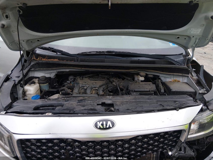 2017 Kia Sedona Lx VIN: KNDMB5C18H6282295 Lot: 45558343