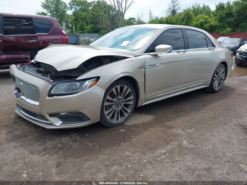 Vin: 1ln6l9sk1h5609208, lot: 46056684, lincoln continental select 20172