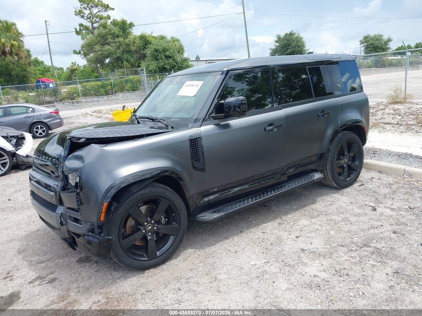 Vin: saleweee1r2314594, lot: 46056699, land rover defender 110 p525 carpathian edition 20242