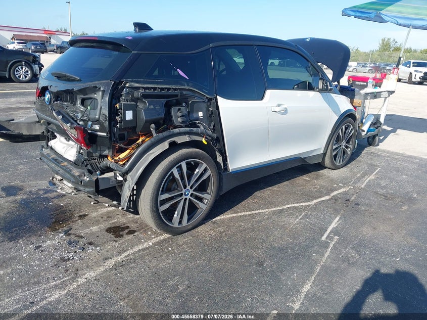 Vin: wby7z8c59jvb87531, lot: 46056708, bmw i3s 94ah w/range extender 20184