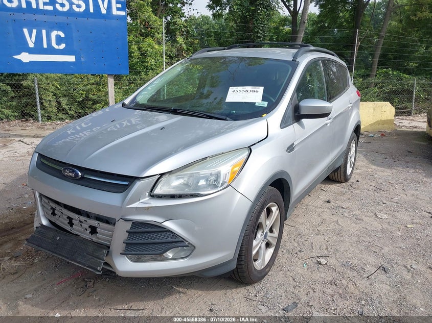 2013 Ford Escape, Удар спереди, IAAI, VIN 1FMCU9GX8DUC40383 — фото 2