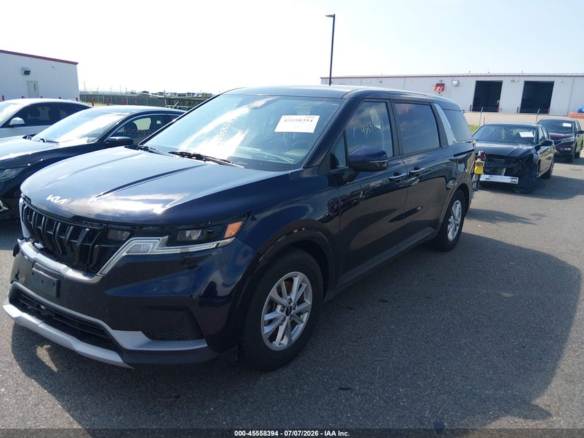 Vin: kndnb4h32p6242513, lot: 46056722, kia carnival mpv lx seat package 20232