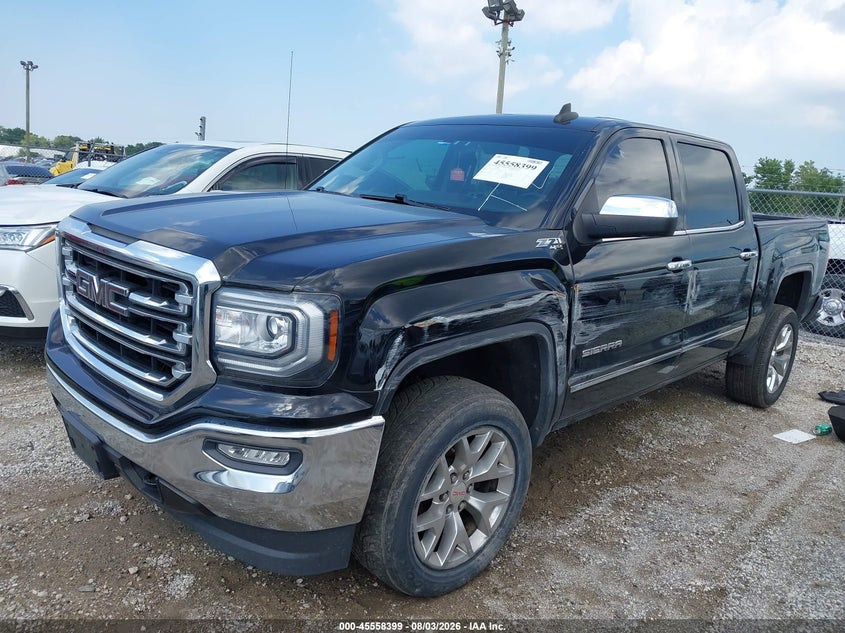Vin: 3gtu2nec0jg410273, lot: 46056728, gmc sierra 1500 slt 20182
