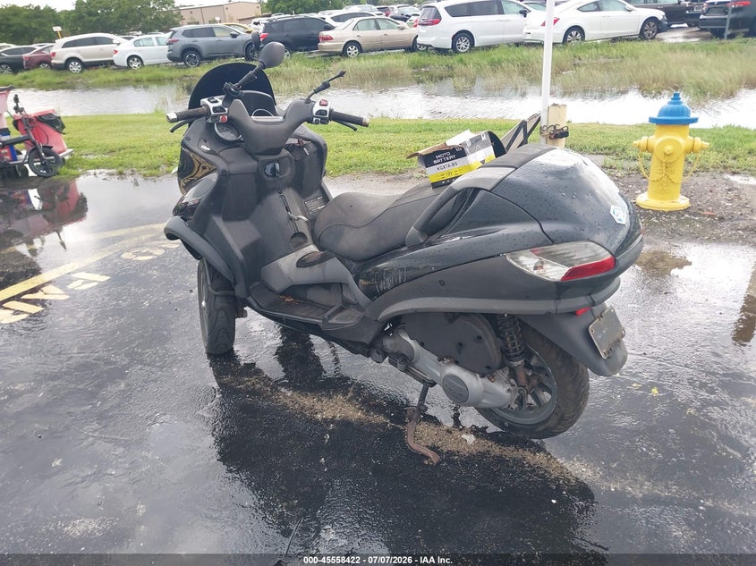2009 PIAGGIO MP3 auction photo 3