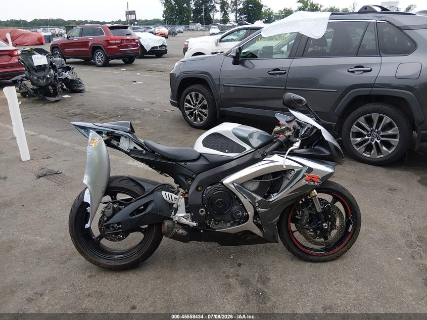 2007 Suzuki Gsx-R600 VIN: JS1GN7DA872109553 Lot: 45558434