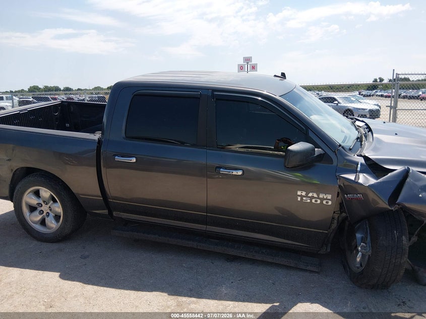 2016 Ram 1500 Big Horn VIN: 3C6RR6LT8GG288658 Lot: 45558442