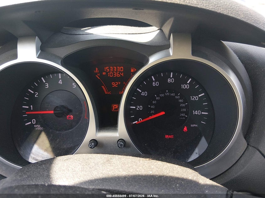 2011 Nissan Juke Sv VIN: JN8AF5MR6BT019229 Lot: 45558499