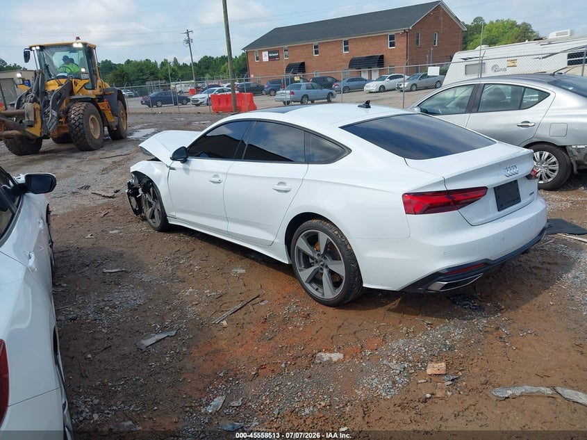 Vin: waufacf59ma019199, lot: 46056842, audi a5 sportback premium plus 45 tfsi quattro s tronic 20213