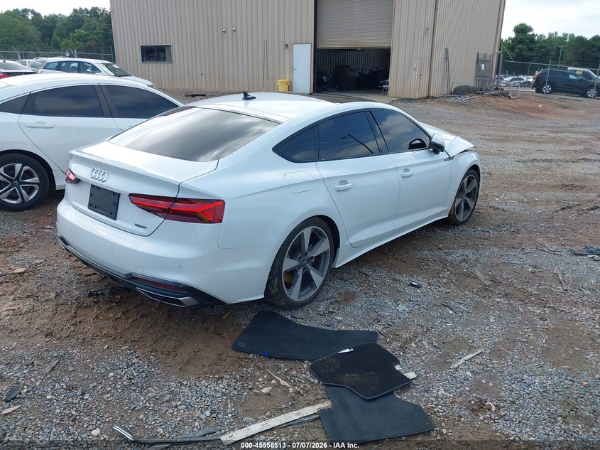 Vin: waufacf59ma019199, lot: 46056842, audi a5 sportback premium plus 45 tfsi quattro s tronic 20214