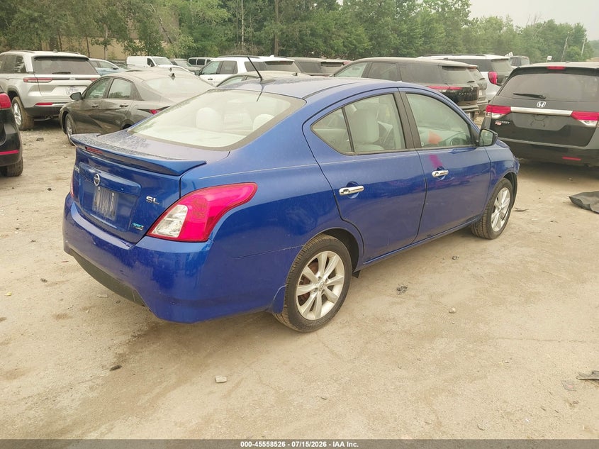 Vin: 3n1cn7ap4fl817540, lot: 46056855, nissan versa 1.6 sl 20154