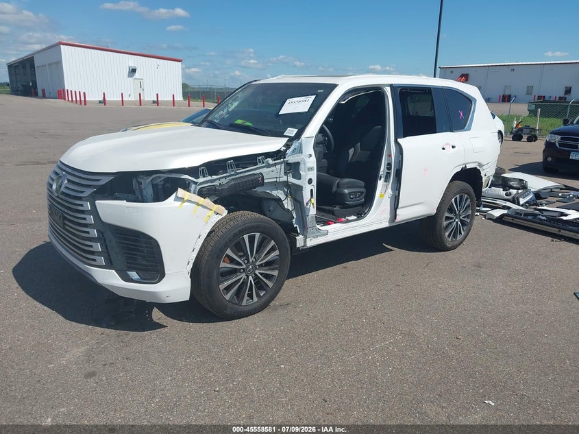 Vin: jtjab7cx8s4071195, lot: 46056910, lexus lx 600 premium 20252