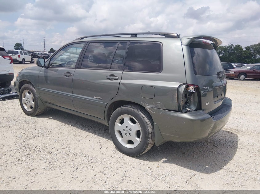 2007 TOYOTA HIGHLANDER auction photo 3