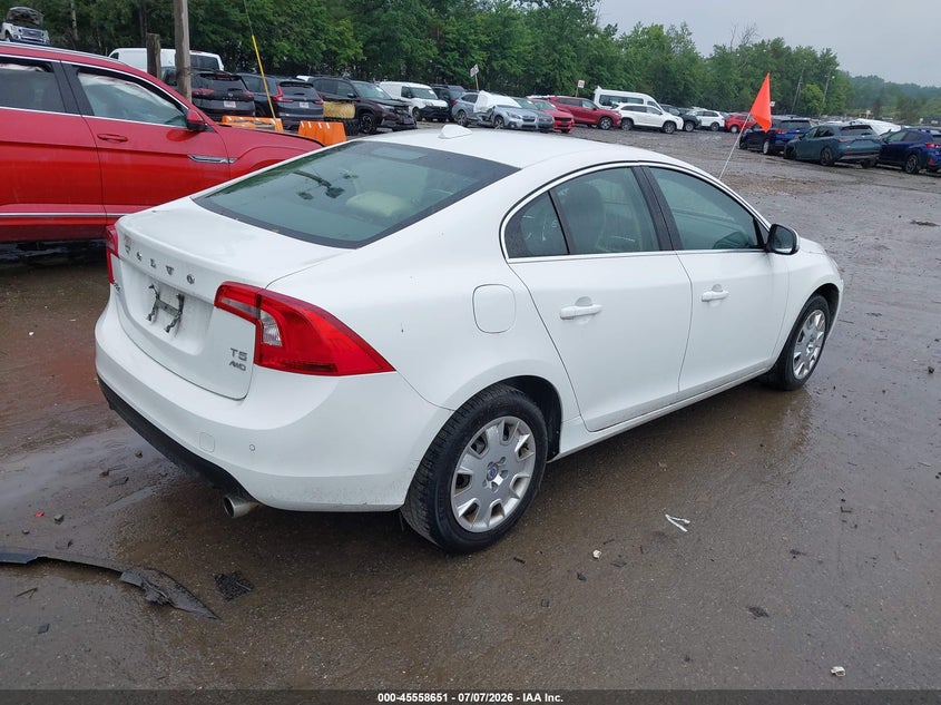 Vin: yv1612fh0d2199975, lot: 46056980, volvo s60 t5 20134