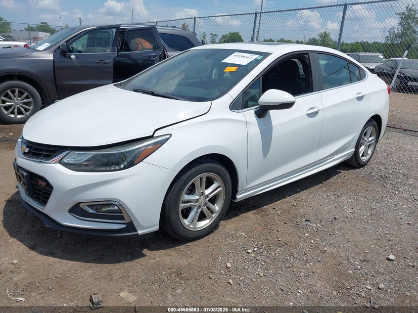 2016 Chevrolet Cruze Lt Auto, Правый бок, IAAI, VIN 1G1BE5SM3G7305137 — фото 2