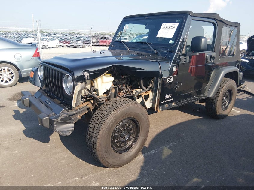 2006 JEEP WRANGLER SPORT UTILITY VEHICLE 4.0L I-6 190HP
