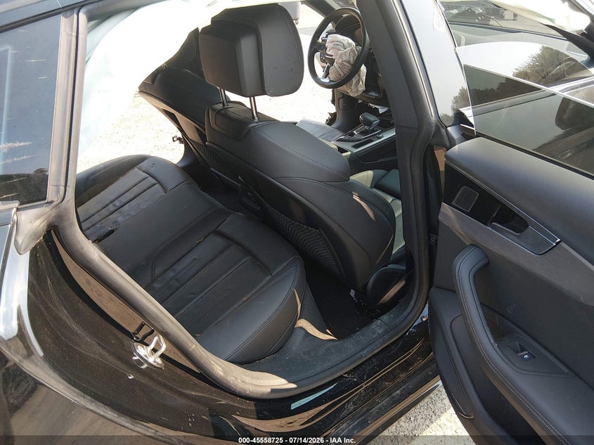 2023 Audi A5 Sportback Premium Plus 45 Tfsi S Line Quattro S Tronic VIN: WAUFACF52PA007187 Lot: 45558725