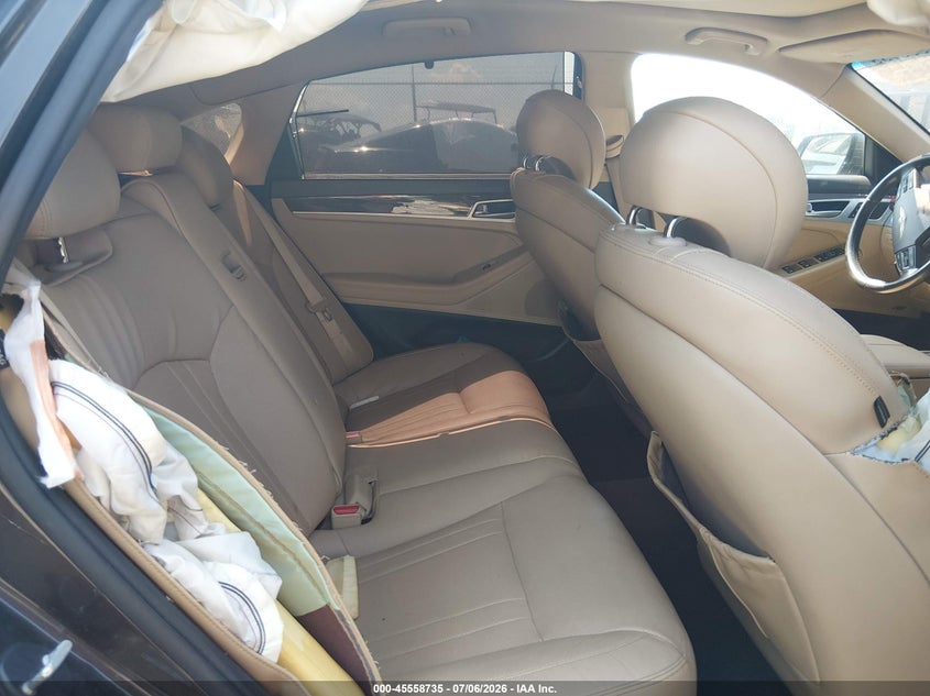 2015 Hyundai Genesis 3.8 VIN: KMHGN4JE7FU059786 Lot: 45558735