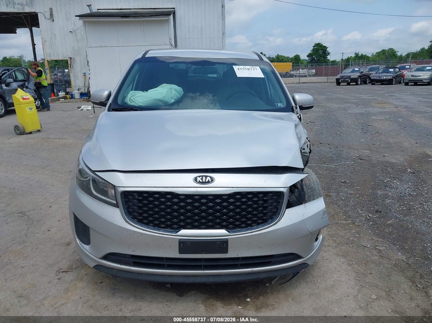 2017 Kia Sedona Lx VIN: KNDMB5C12H6218429 Lot: 45558737