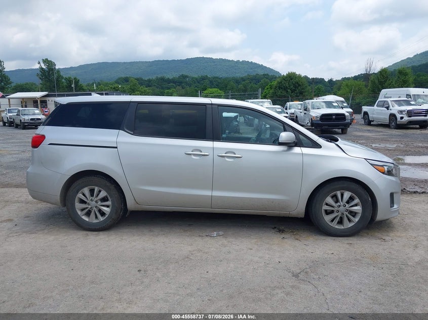 2017 Kia Sedona Lx VIN: KNDMB5C12H6218429 Lot: 45558737