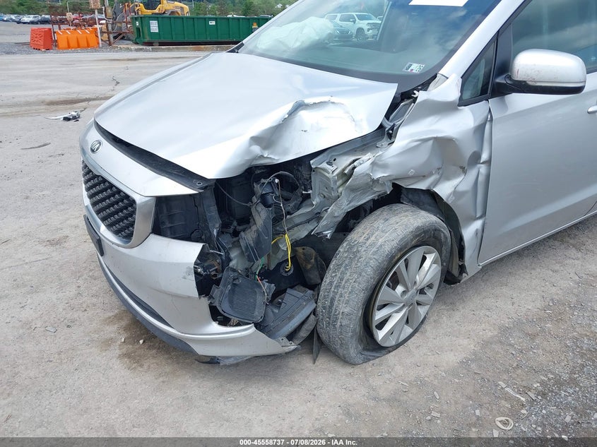 2017 Kia Sedona Lx VIN: KNDMB5C12H6218429 Lot: 45558737