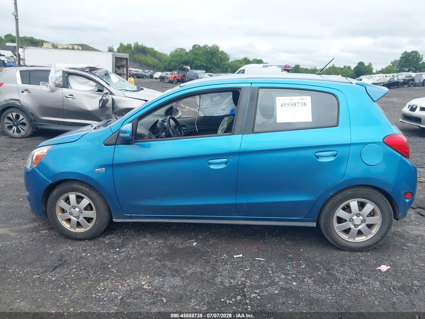 2015 Mitsubishi Mirage Es/Rf VIN: ML32A4HJ1FH043236 Lot: 45558738
