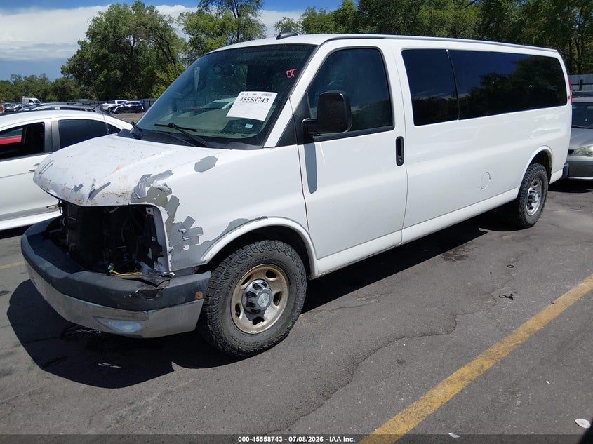 Vin: 1gazgpfg8g1313889, lot: 46057072, chevrolet express 3500 lt 20162