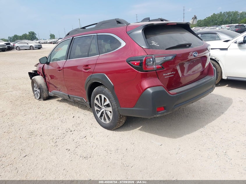 2025 SUBARU OUTBACK auction photo 3