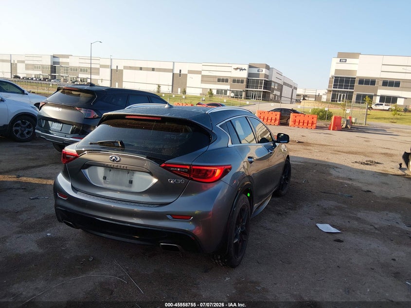 Vin: sjkch5cp7ka011356, lot: 46057084, infiniti qx30 luxe 20194