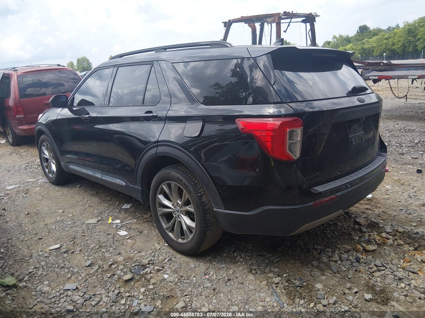 2020 FORD EXPLORER auction photo 3