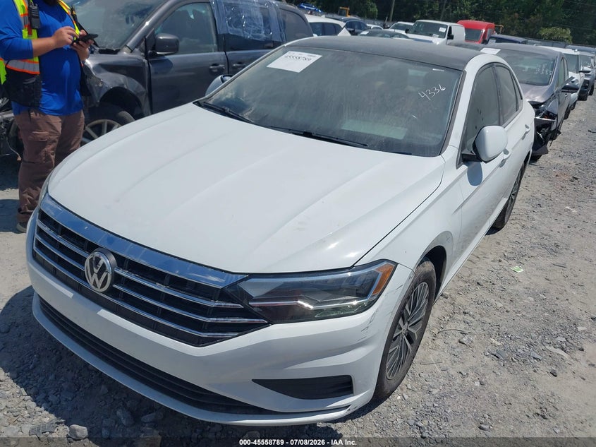 2019 Volkswagen Jetta 1.4T R-Line/1.4T S/1.4T Se, Правый бок, IAAI, VIN 3VWC57BU1KM254336 — фото 2