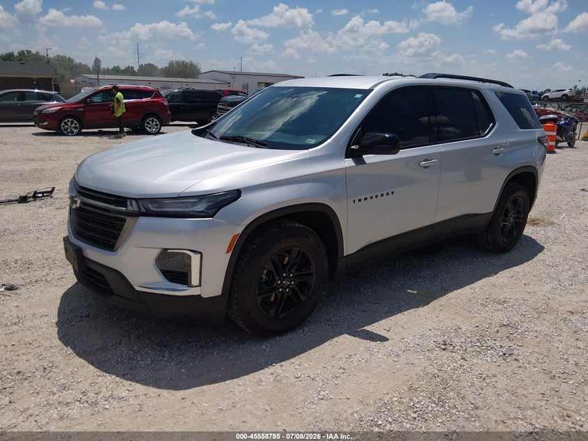 2022 CHEVROLET TRAVERSE auction photo 2