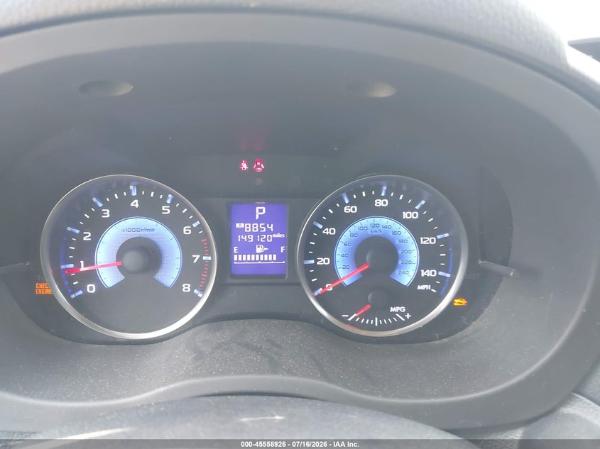 2015 SUBARU XV CROSSTREK HYBRID auction photo 7
