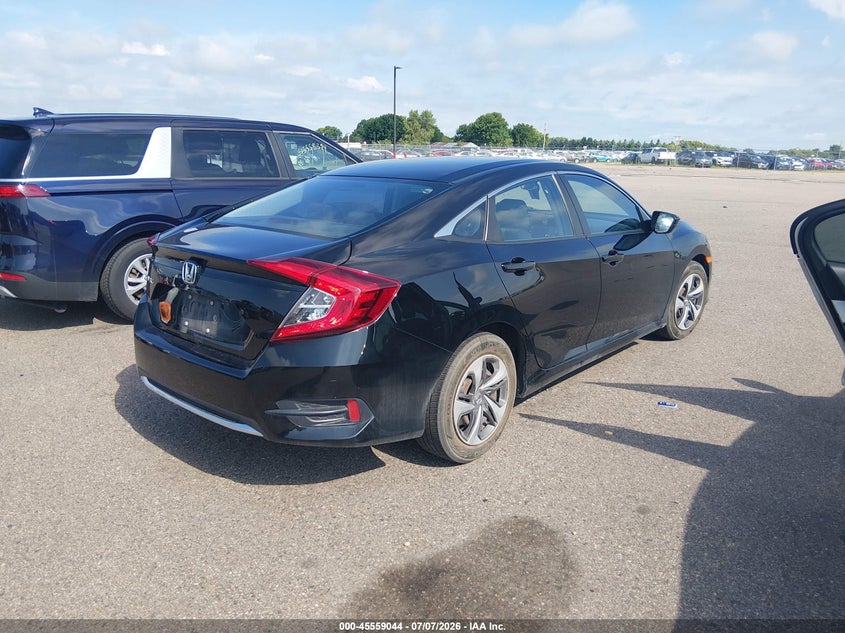 2019 HONDA CIVIC SEDAN 2.0L I-4 DOHC, VVT, 158HP