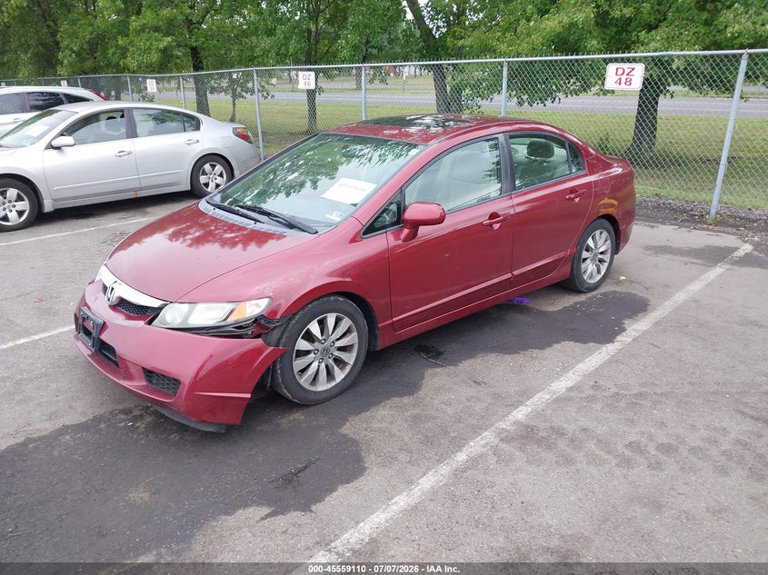 2010 HONDA CIVIC auction photo 2